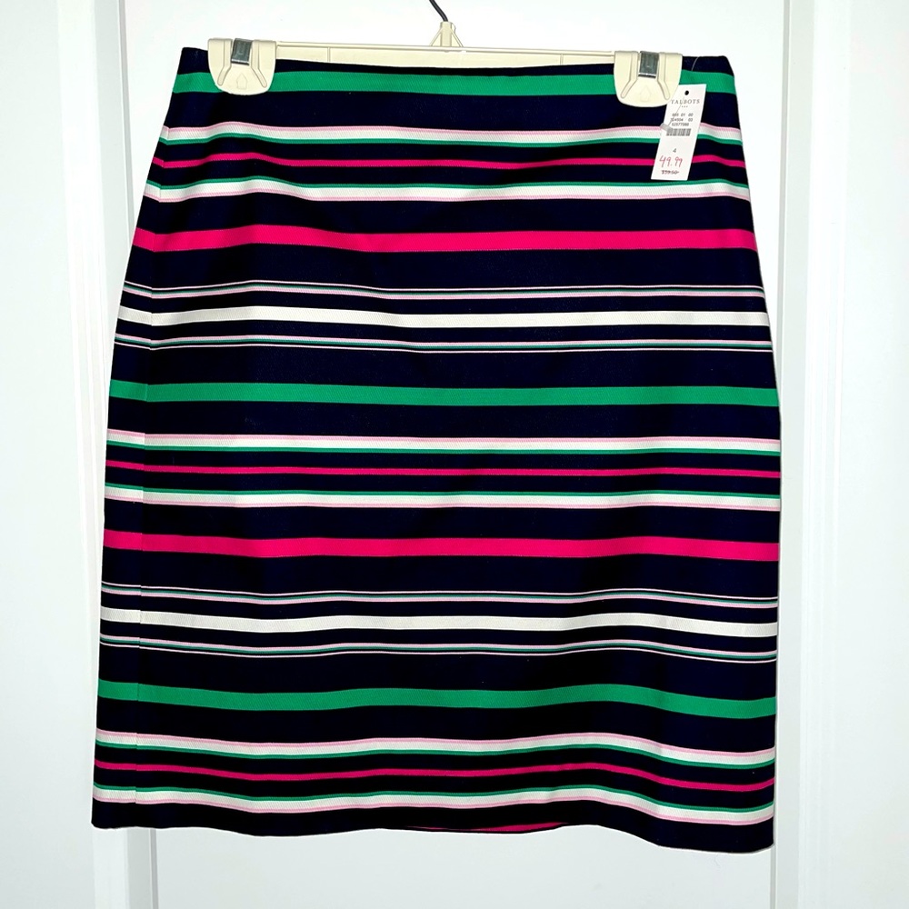 Talbots multicolored skirt